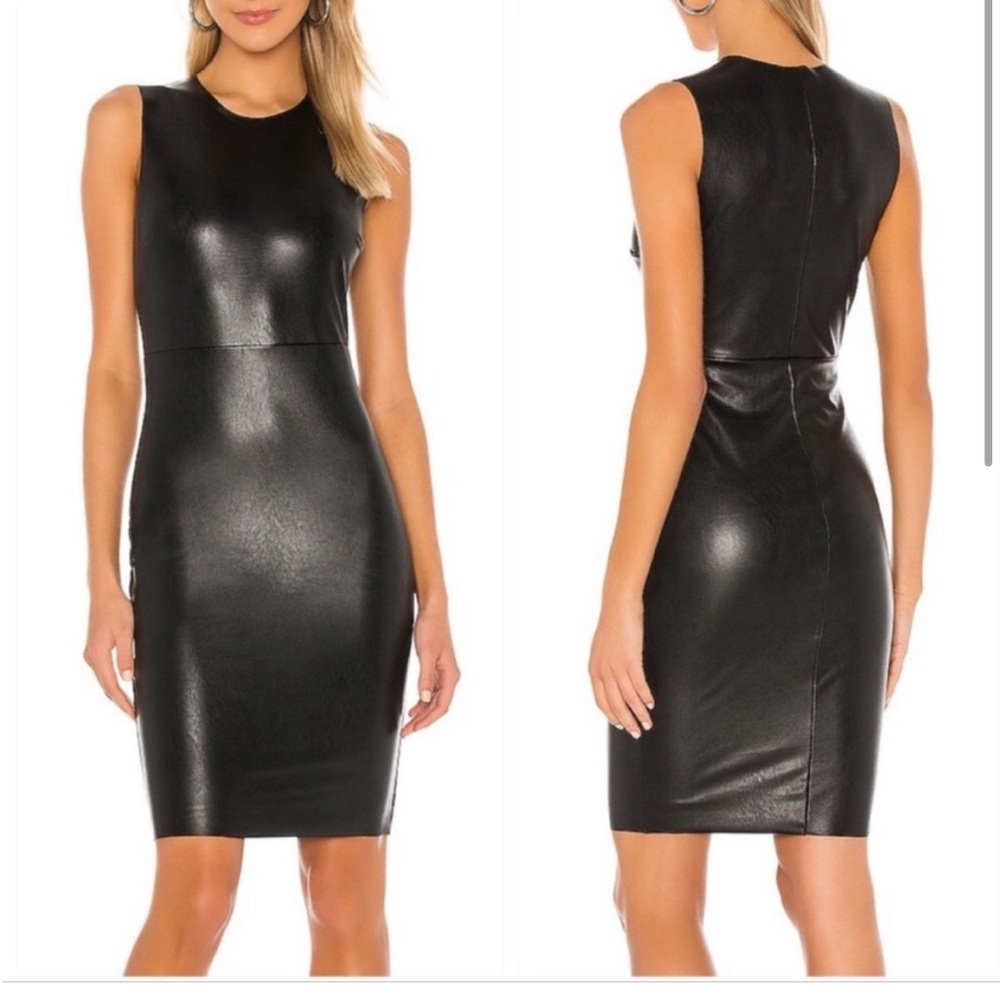Commando Faux Leather Dress